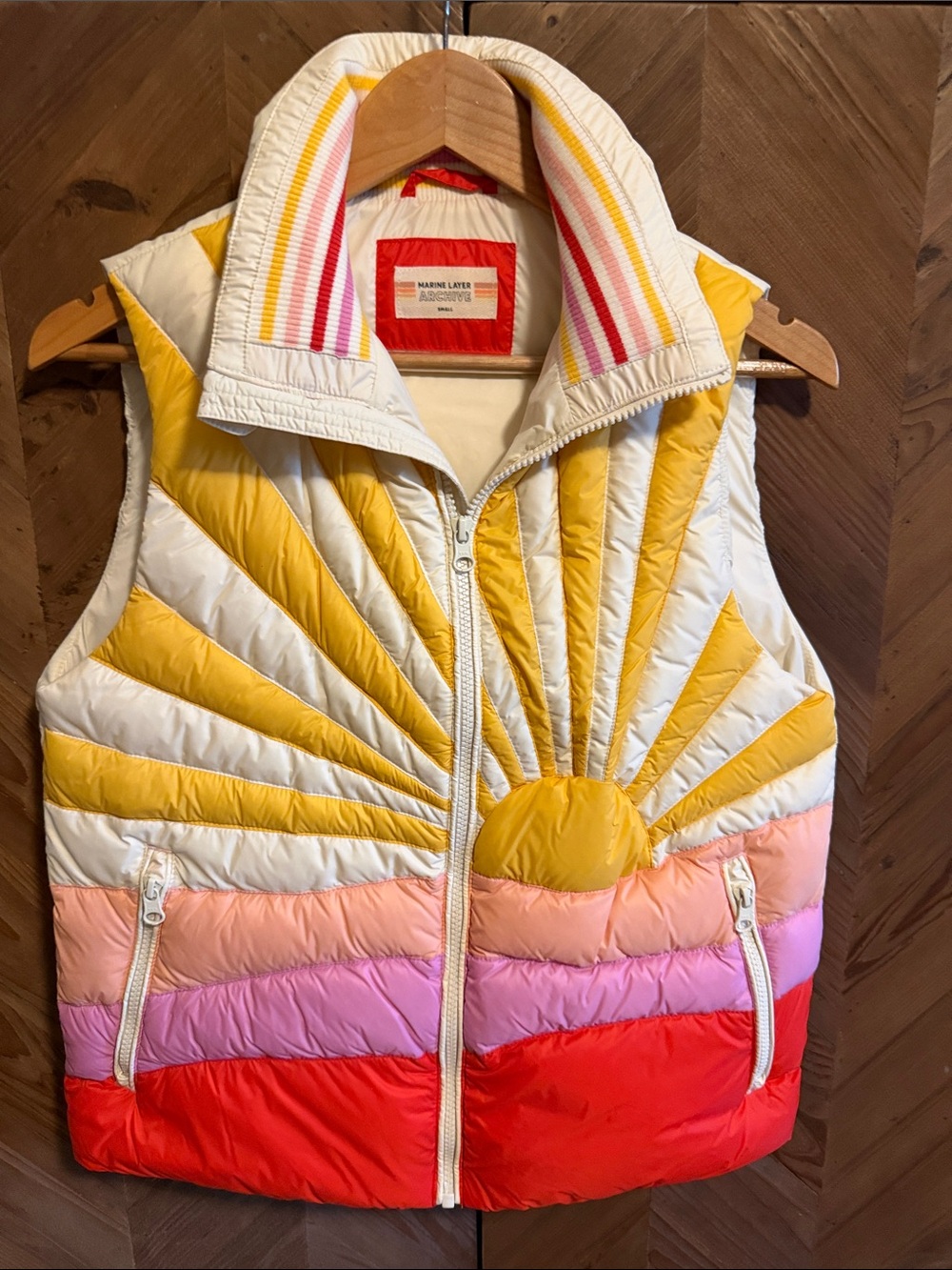 Marine Layer Archive puffy vest